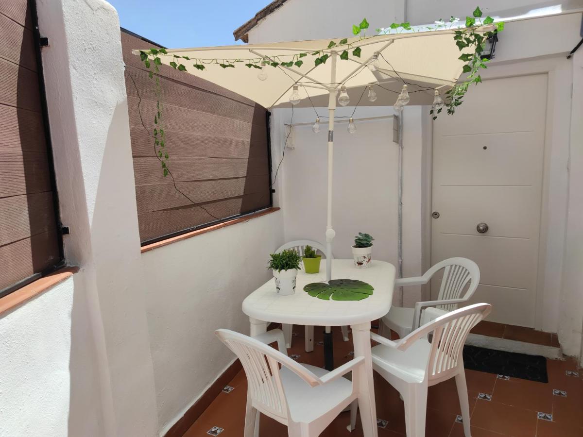 Encantadora Casa Con Patio Ronda Exterior foto